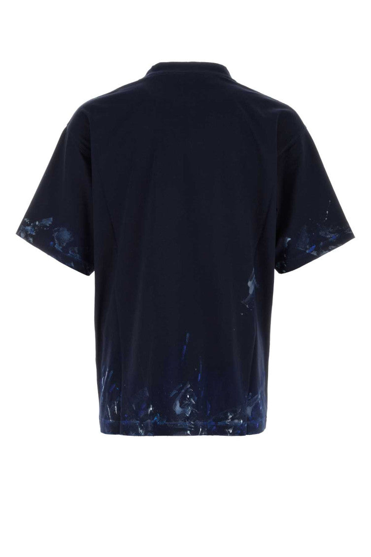 Blue Crew Neck T-Shirt 2