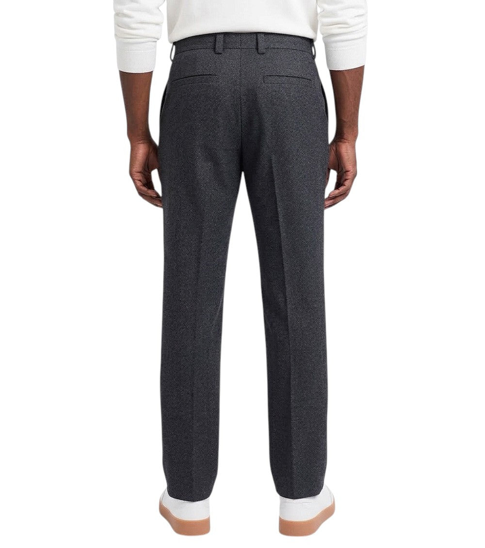 Dark Grey Tapered Trousers 2