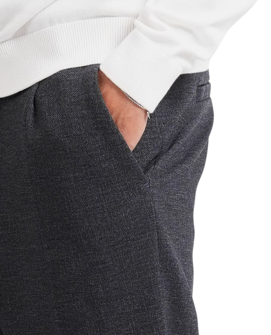 Dark Grey Tapered Trousers 3