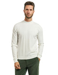 White Crew Neck Sweater 1