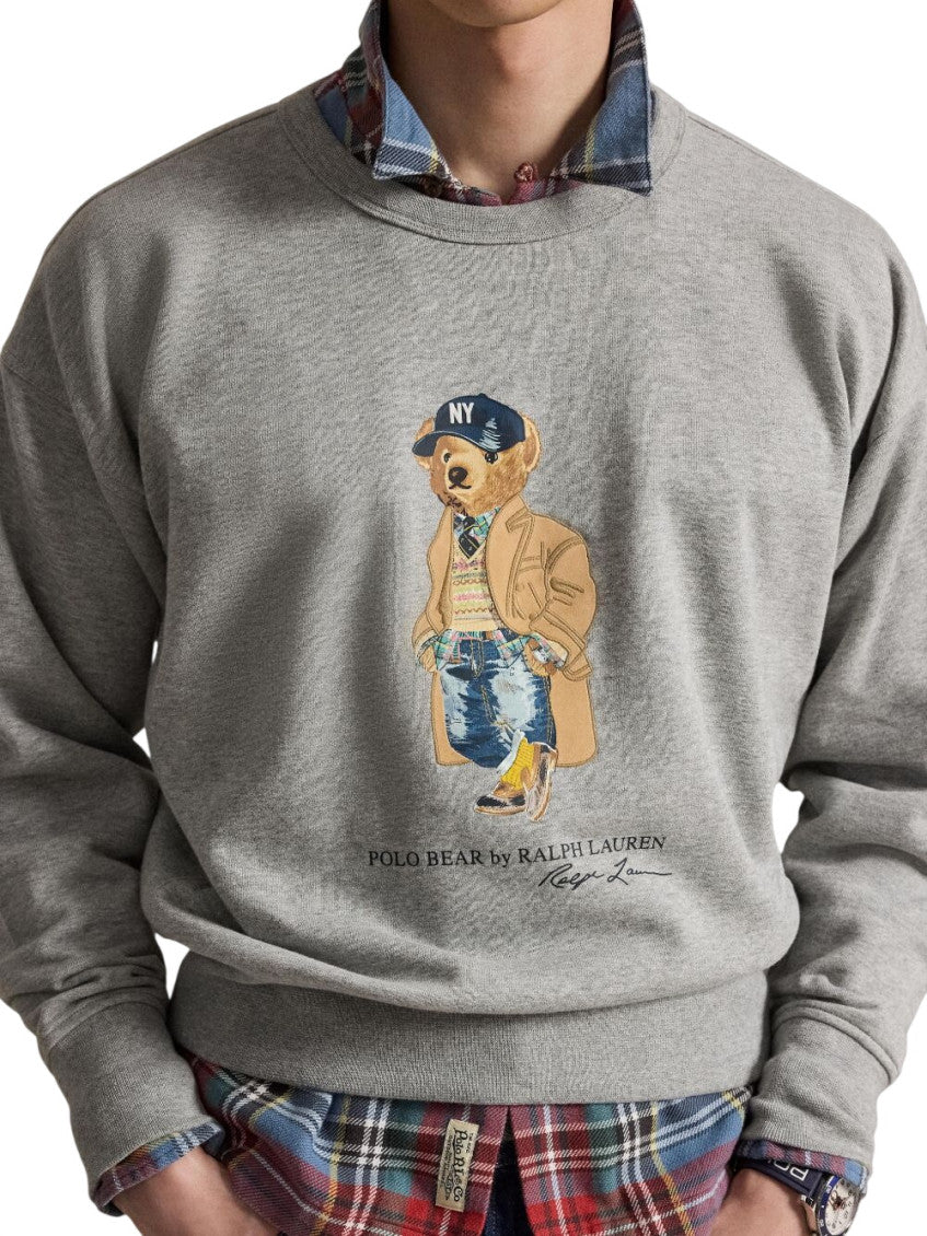 Grey Graphic Print Sweatshirt 2