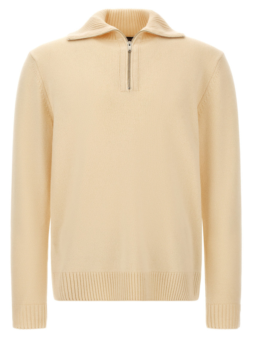 Off White Knitted Sweater 1