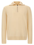 Off White Knitted Sweater 1