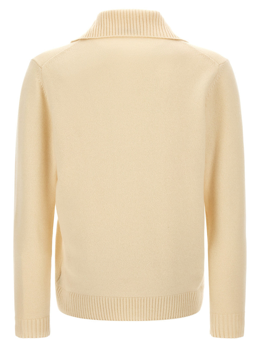 Off White Knitted Sweater 2