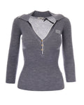 Grey Logo Polo 1