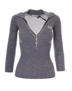 Grey Logo Polo 1