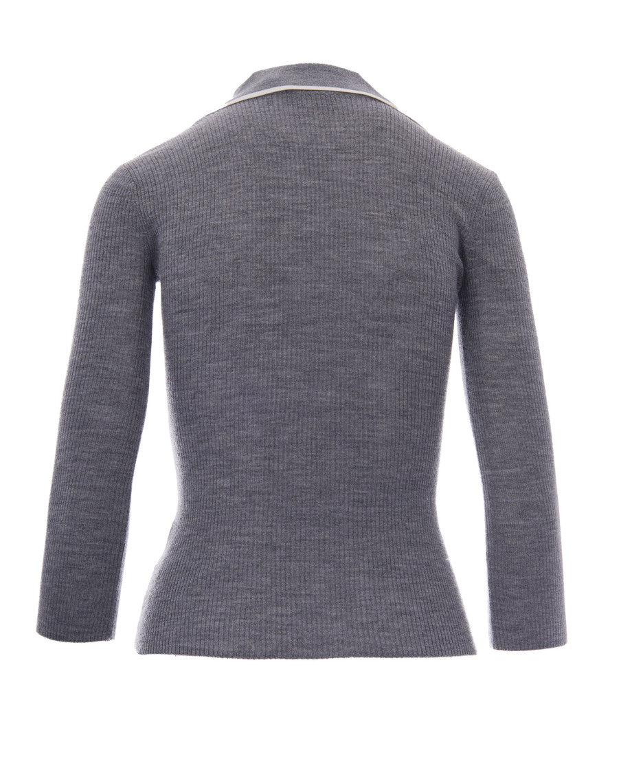 Grey Logo Polo 2