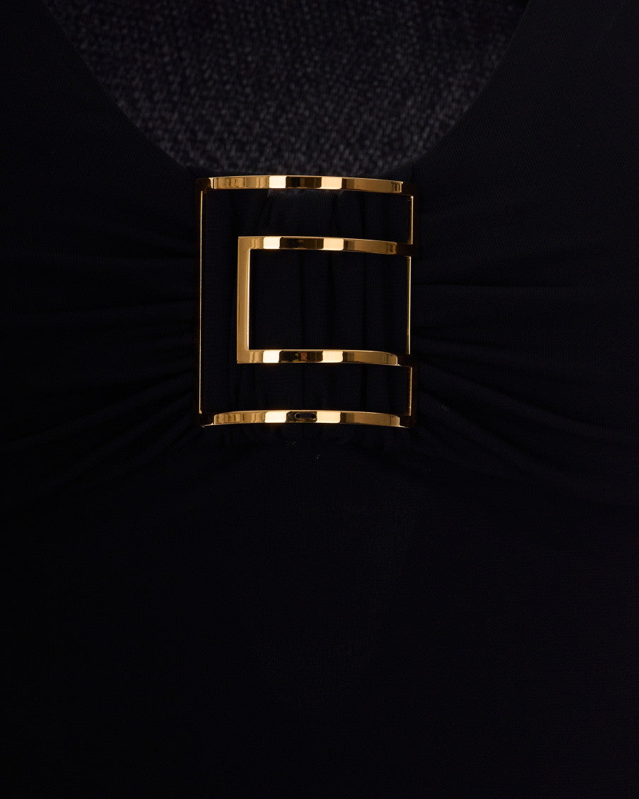 Black V Neck Sweater 3
