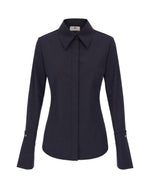 Black Regular Solid Shirt 1