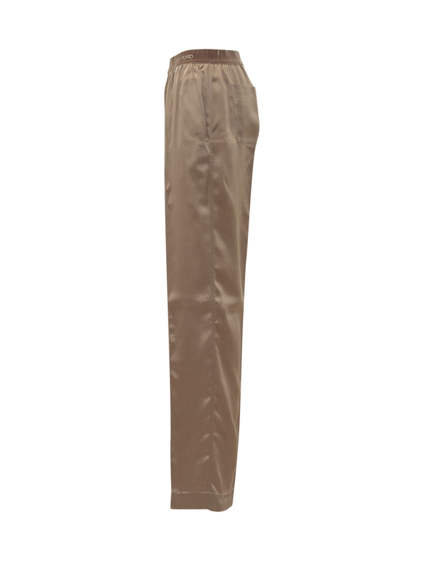 Taupe Relaxed Pyjamas Pants 3
