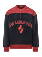 Dark Navy Half Zip Sweatshirt 1