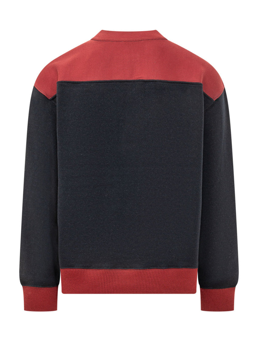 Dark Navy Half Zip Sweatshirt 2