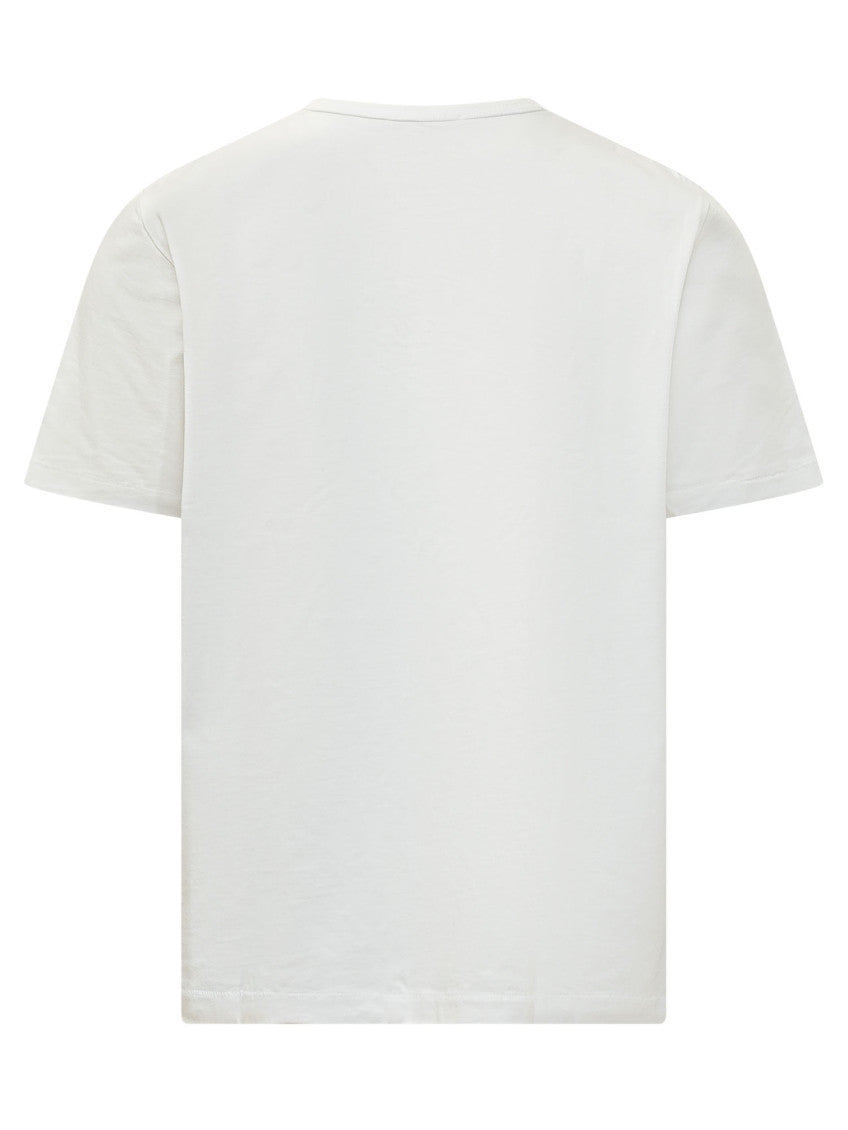 White Crew Neck T-Shirt 2