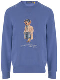 Blue Graphic Print Sweatshirt 1
