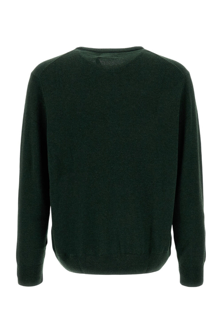 Dark Green Logo Sweater 2