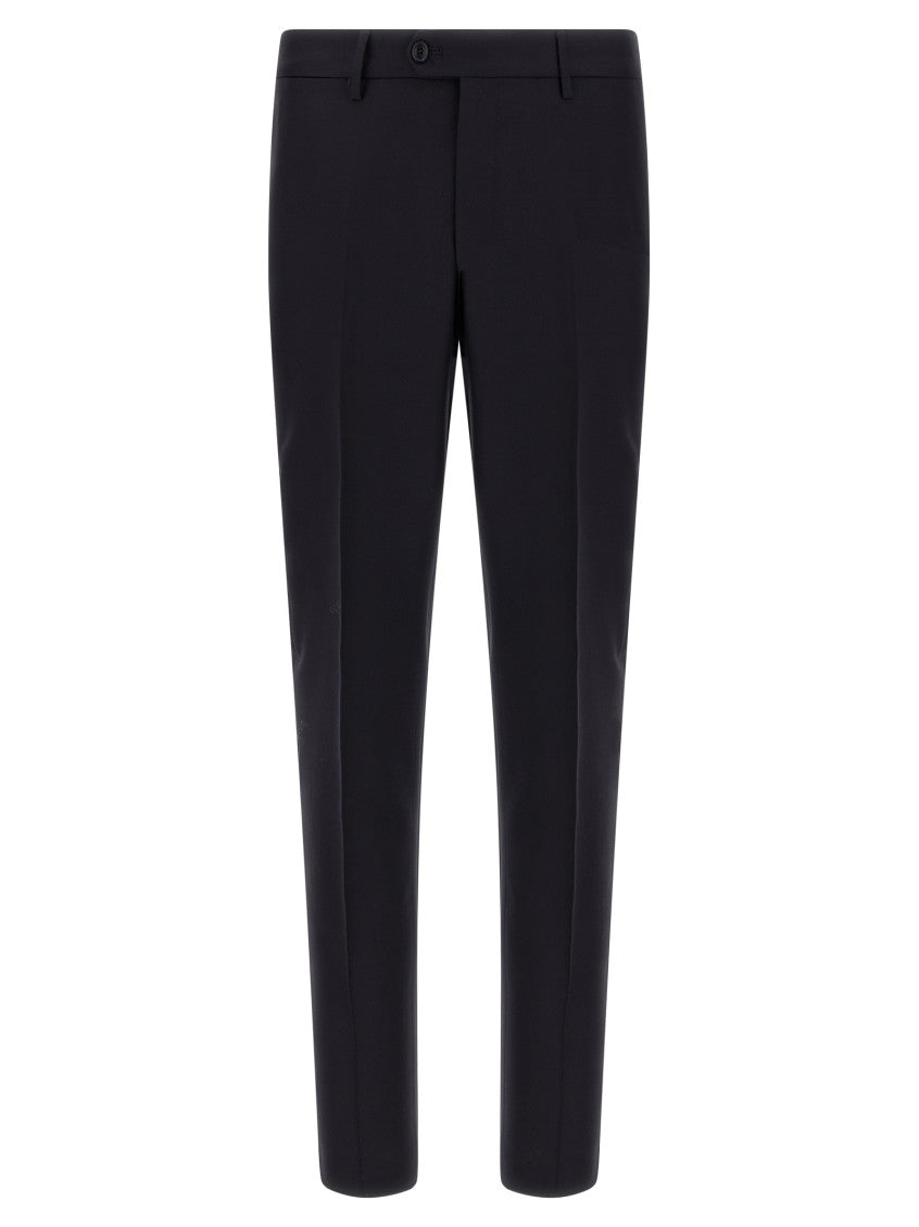 Dark Navy Notched Lapel Suit 4