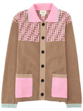 Kids Multicolor Logo Cardigan 1