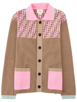 Kids Multicolor Logo Cardigan 1