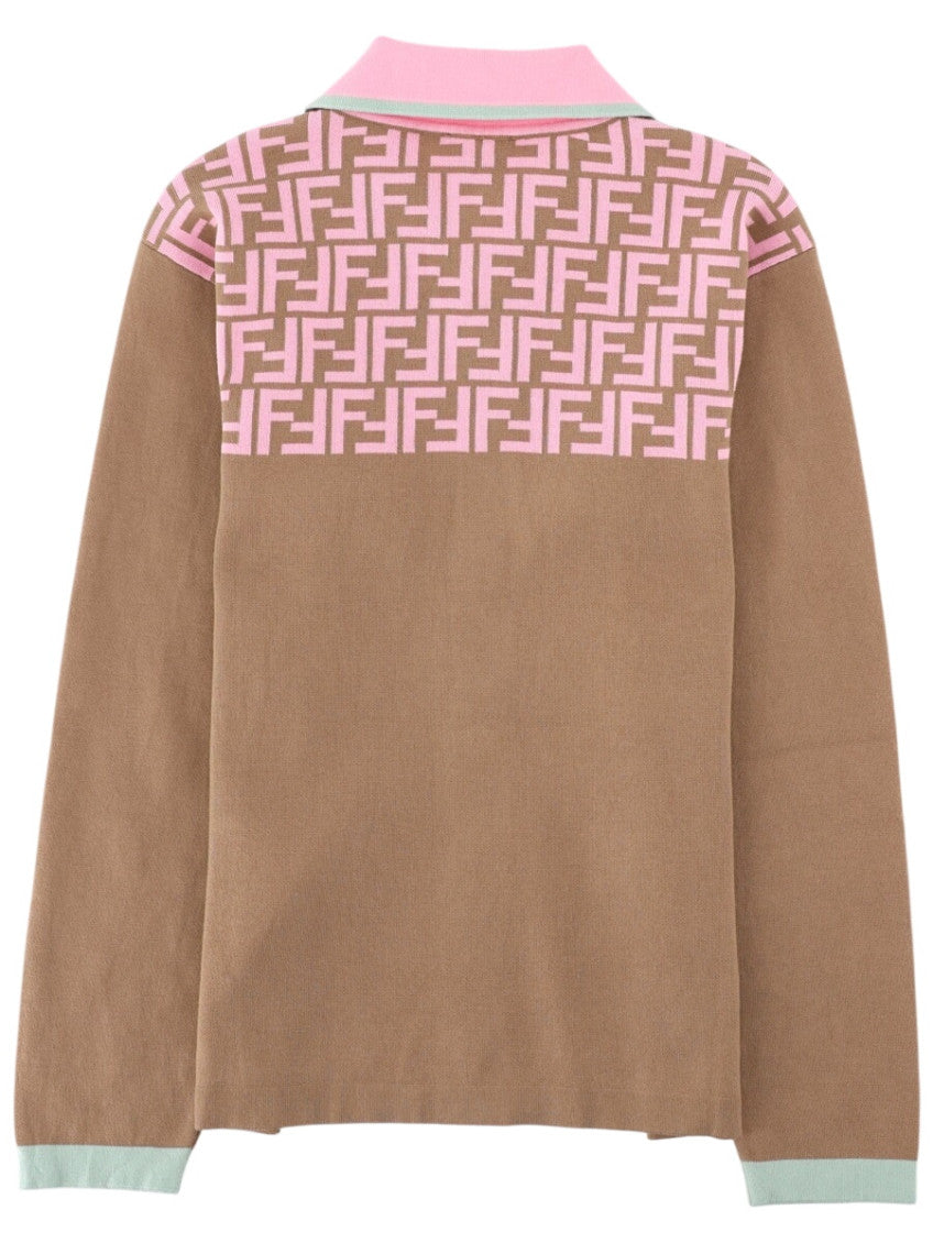 Kids Multicolor Logo Cardigan 2