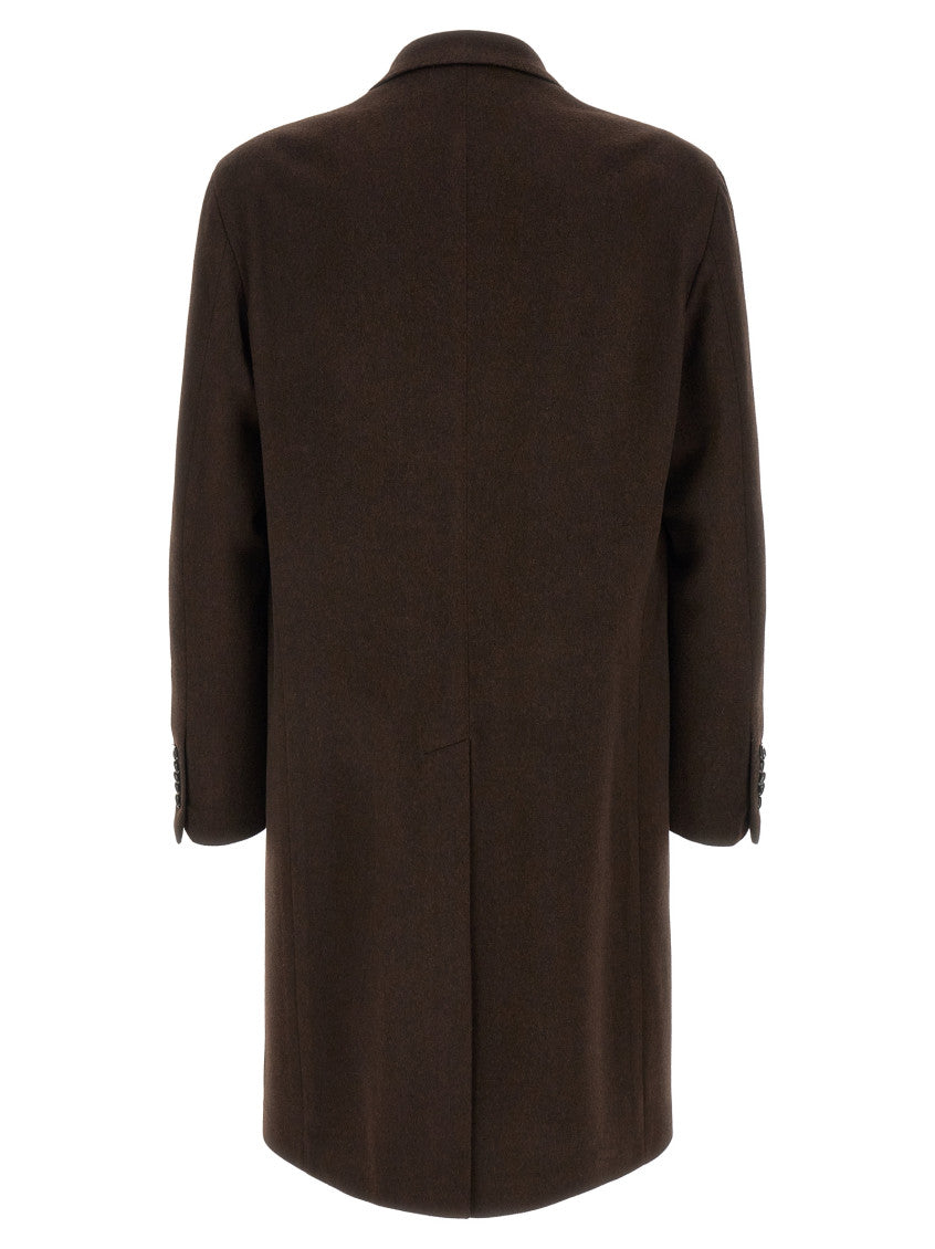 Dark Brown Regular Coat 2