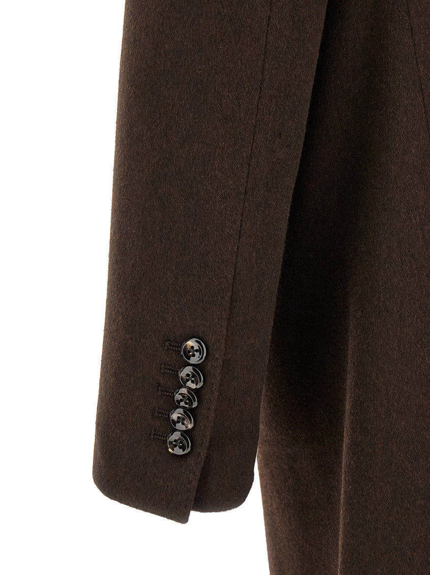 Dark Brown Regular Coat 4