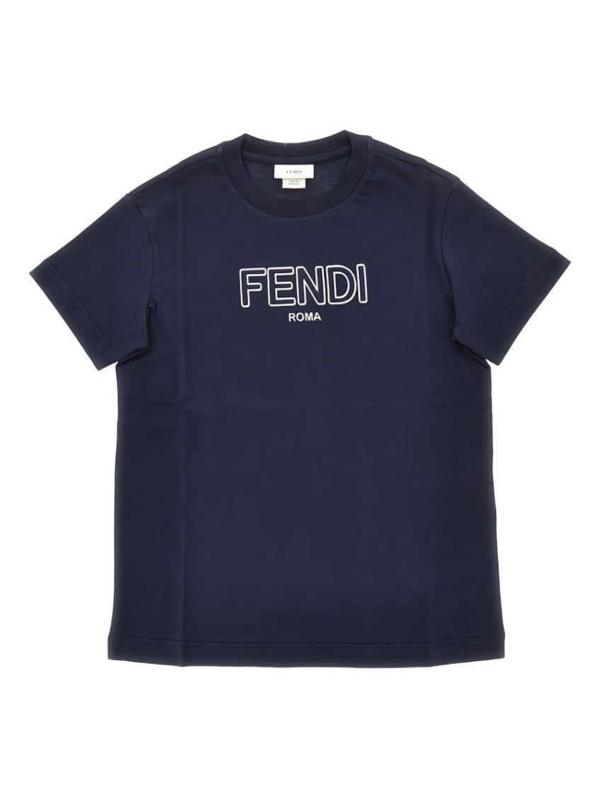 Kids Blue Logo T-Shirt 1