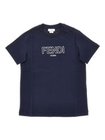 Kids Blue Logo T-Shirt 1
