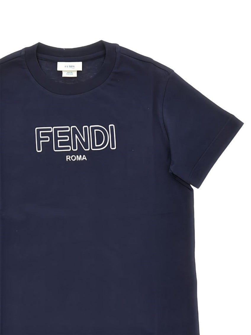 Kids Blue Logo T-Shirt 2
