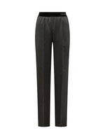 Black Straight Pyjamas Pants 1