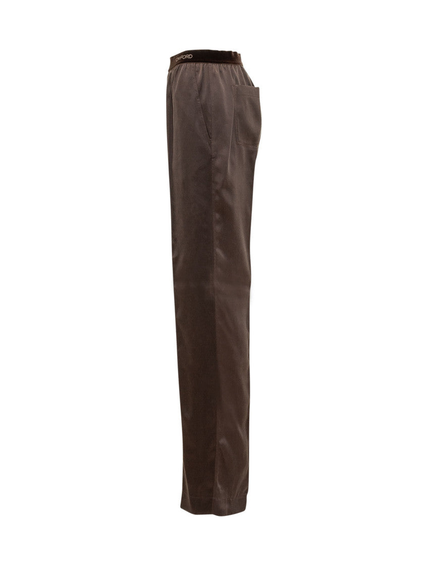 Brown Regular Pyjamas Pants 3