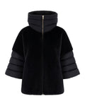Black Solid Hood Jacket 1