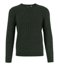 Dark Green Knitted Sweater 1