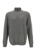 Heather Grey Logo Sweater 1