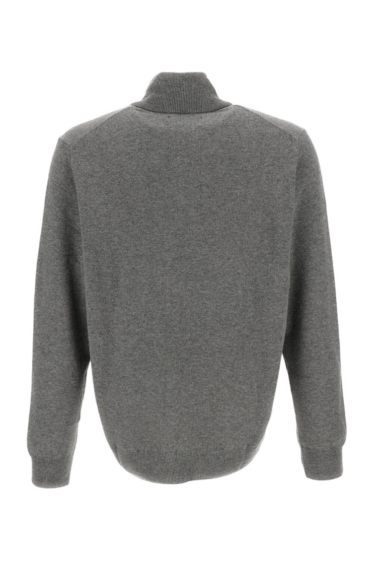 Heather Grey Logo Sweater 2