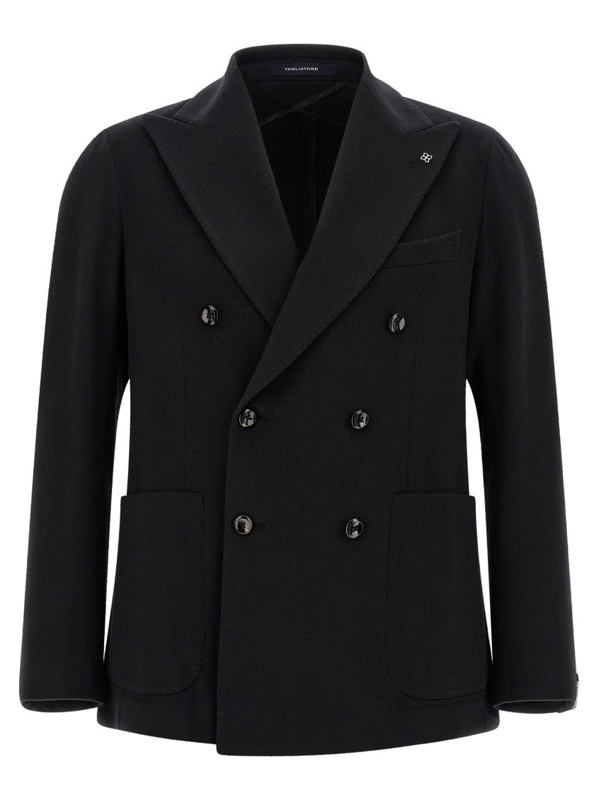 Black Double Breasted Blazer 1
