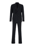 Black Double Breasted Suit 1