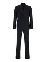 Black Double Breasted Suit 1