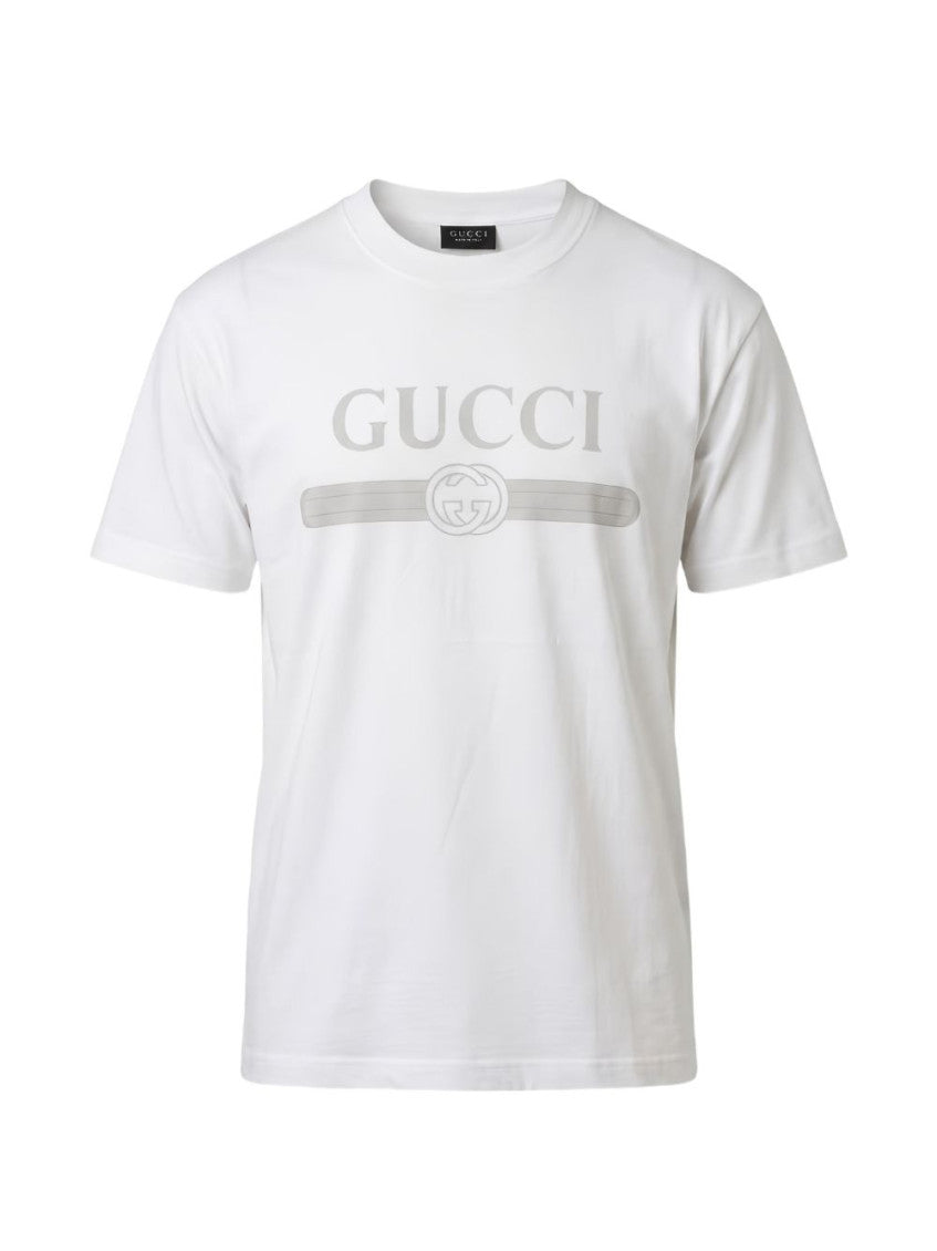 White Crew Neck T-Shirt 1