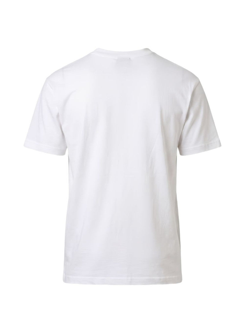 White Crew Neck T-Shirt 2