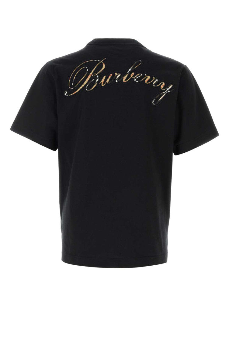 Black Crew Neck T-Shirt 2