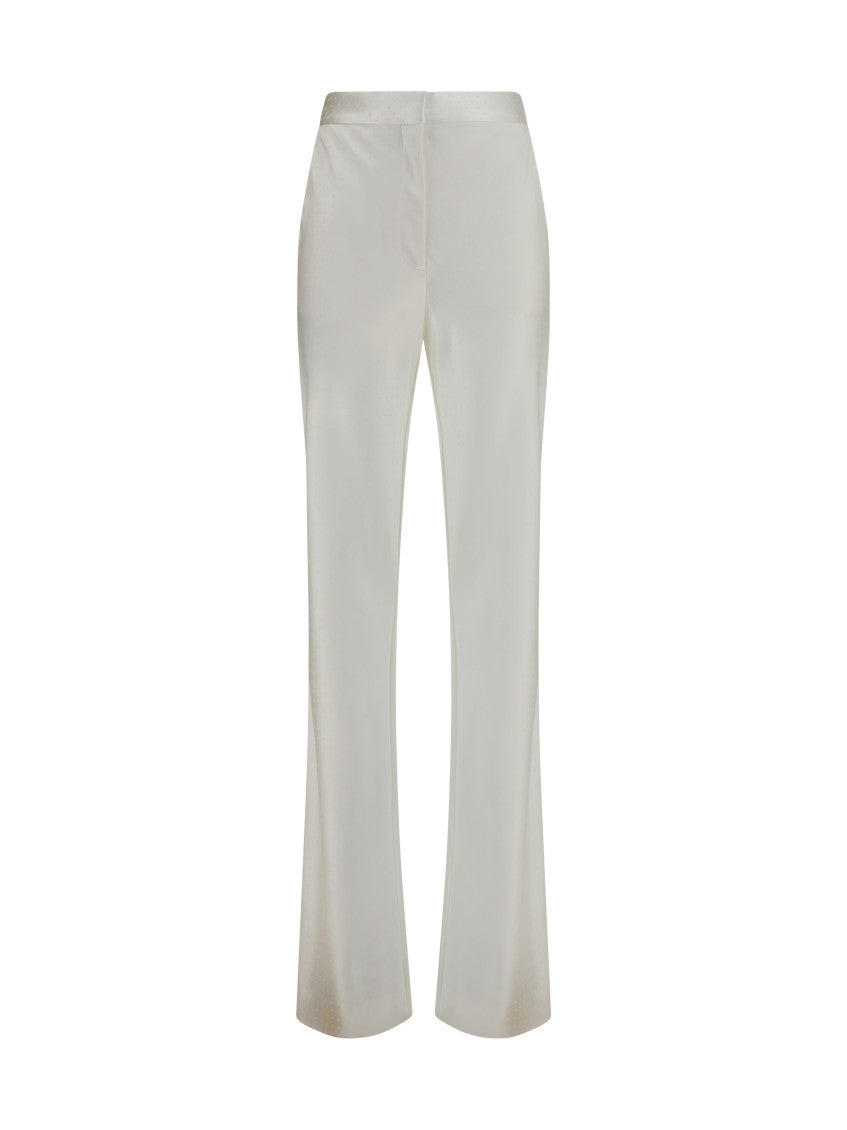 Off White Bootcut Flat Front Pant 1