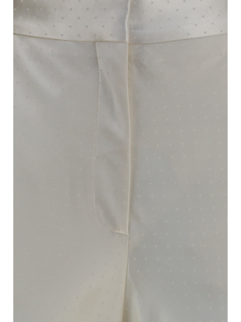 Off White Bootcut Flat Front Pant 3