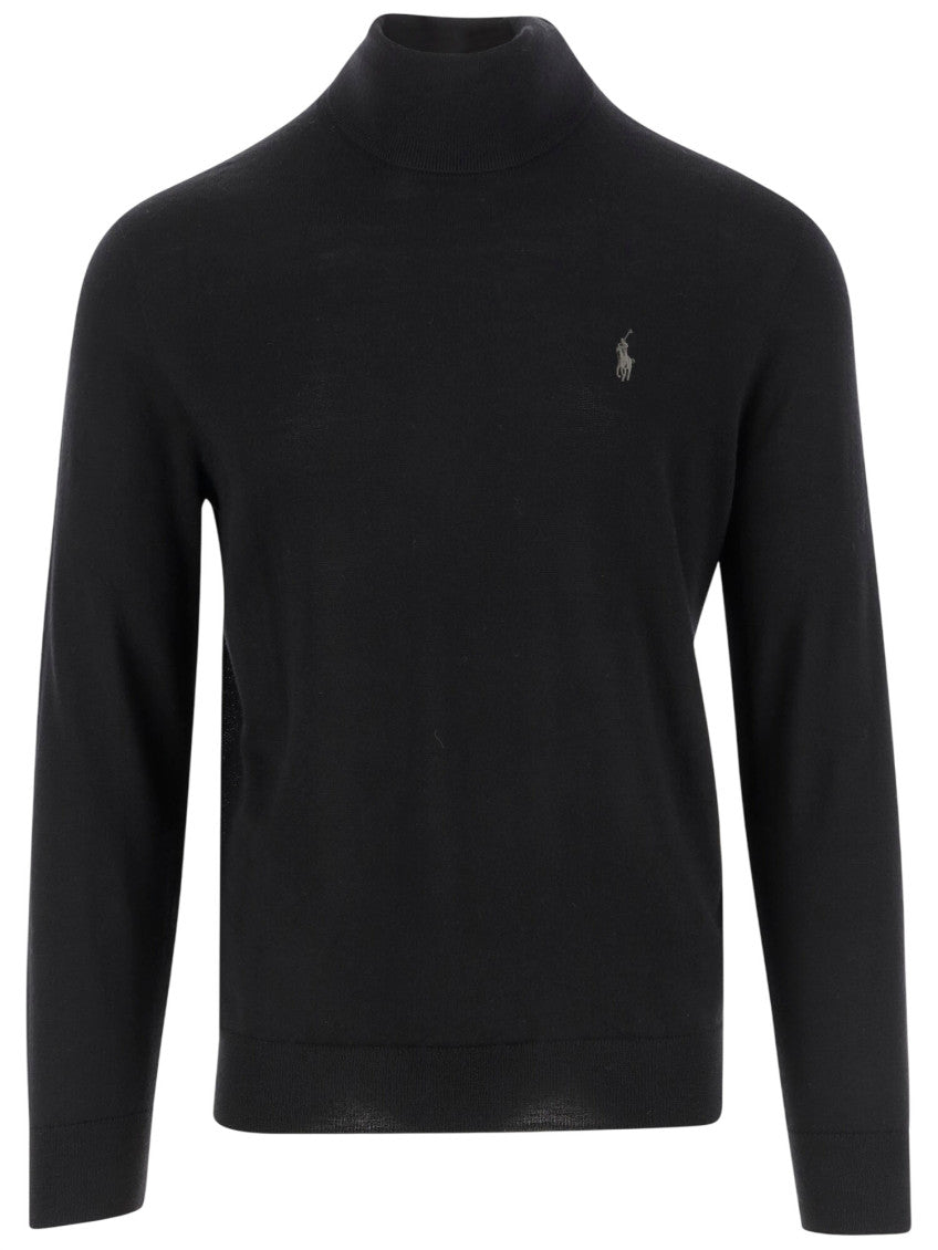 Black Turtle Neck Sweater 1