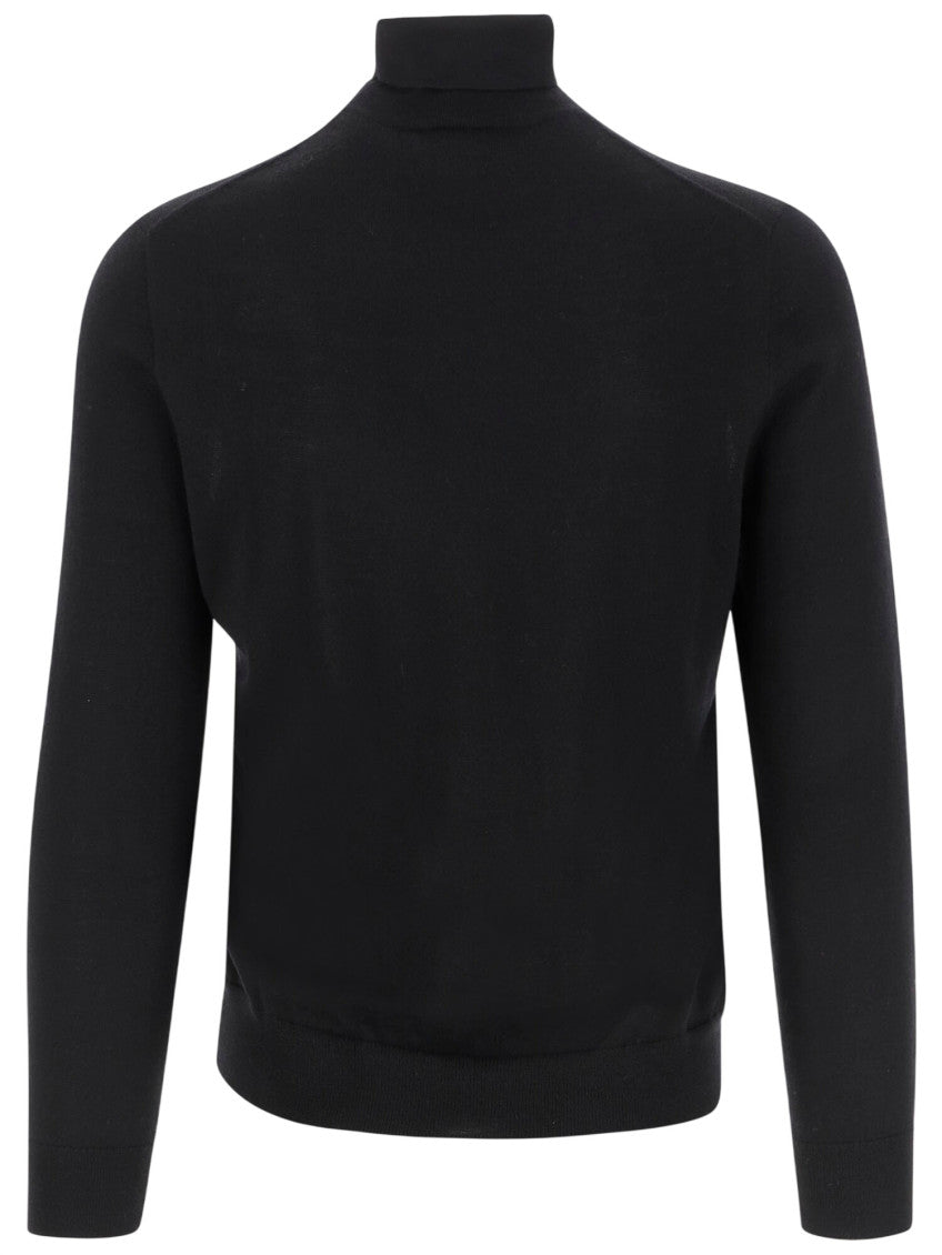 Black Turtle Neck Sweater 2