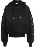 Black Embellished Hoodie 1