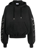 Black Embellished Hoodie 1