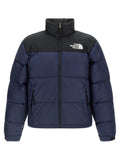 Navy Blue Quilted Logo Jacket 1