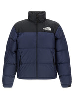Navy Blue Quilted Logo Jacket 1