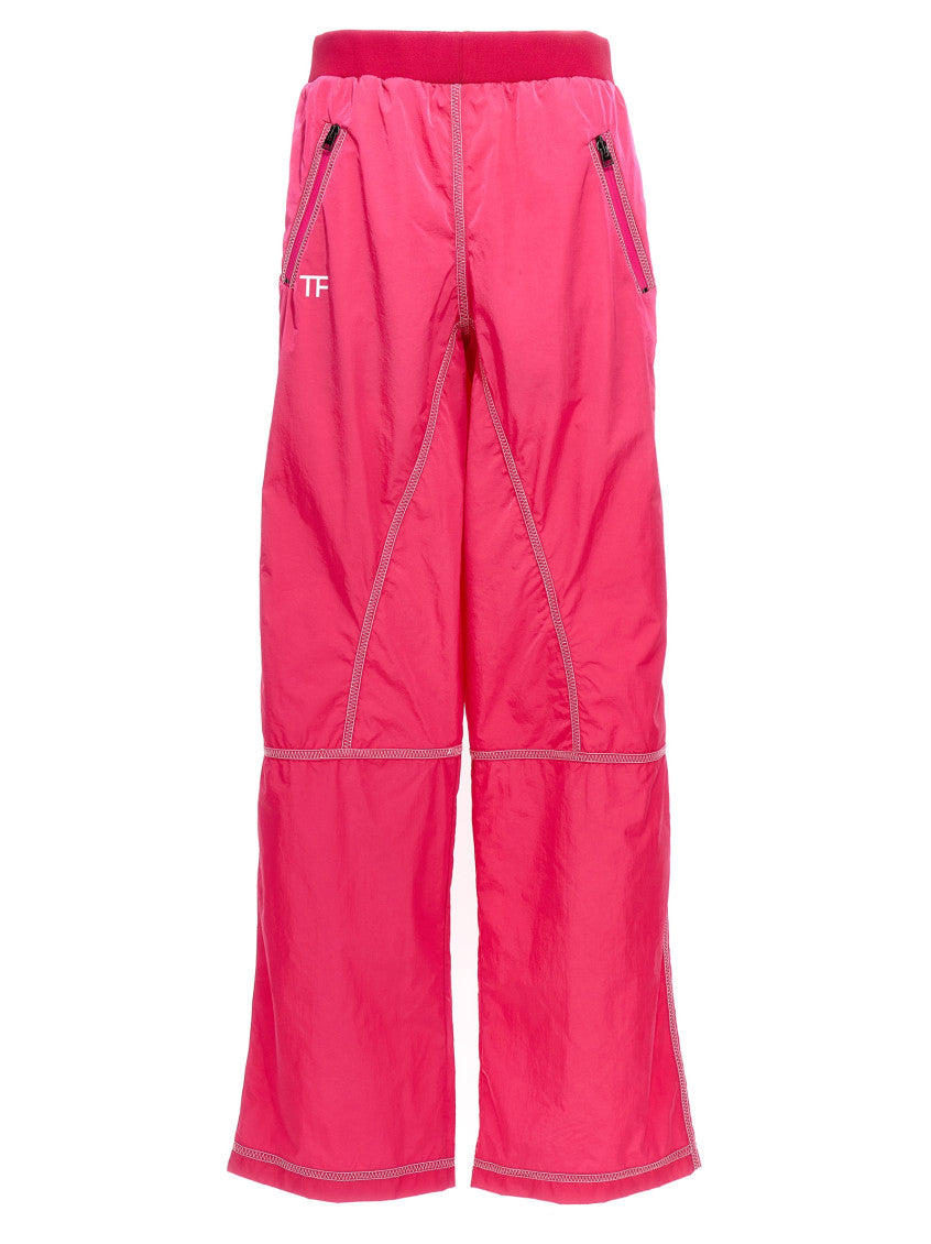 Pink Relaxed Elasticated Pants 1