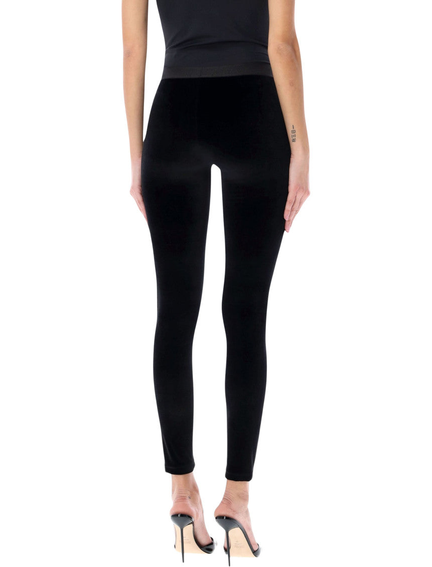Black Skinny Elasticated Pants 2